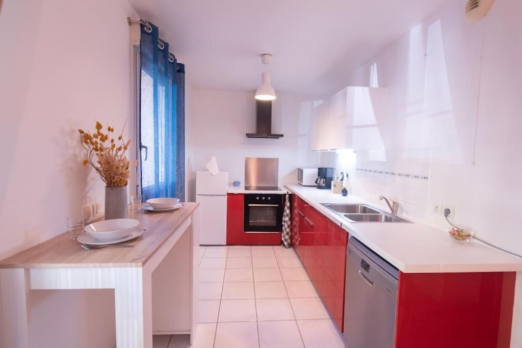 Le Cocon-T2-40M2-Centre Ville 10Min Disney Bussy-Saint-Georges Esterno foto